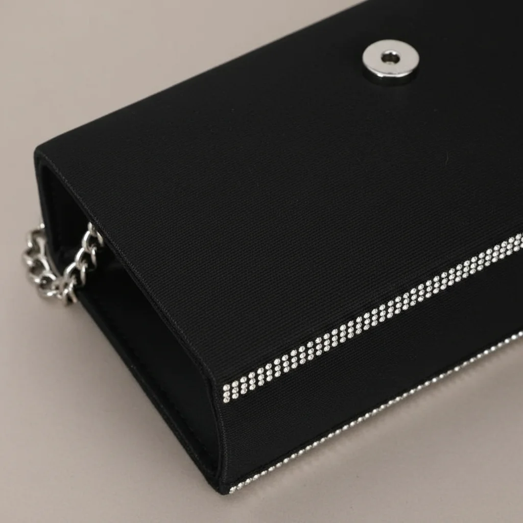 Sac chaine cérémonie compact strassé – Image 11