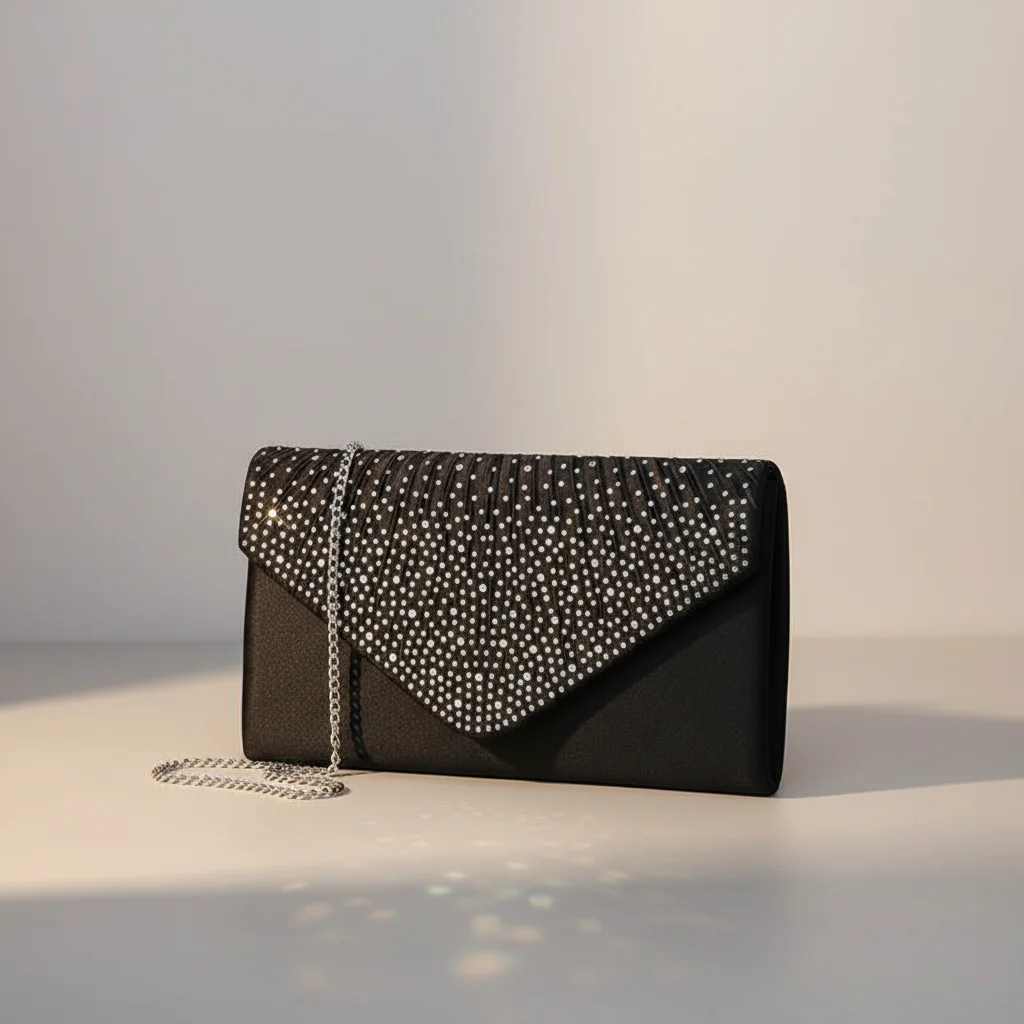 Sac chaine cérémonie compact strassé – Image 13