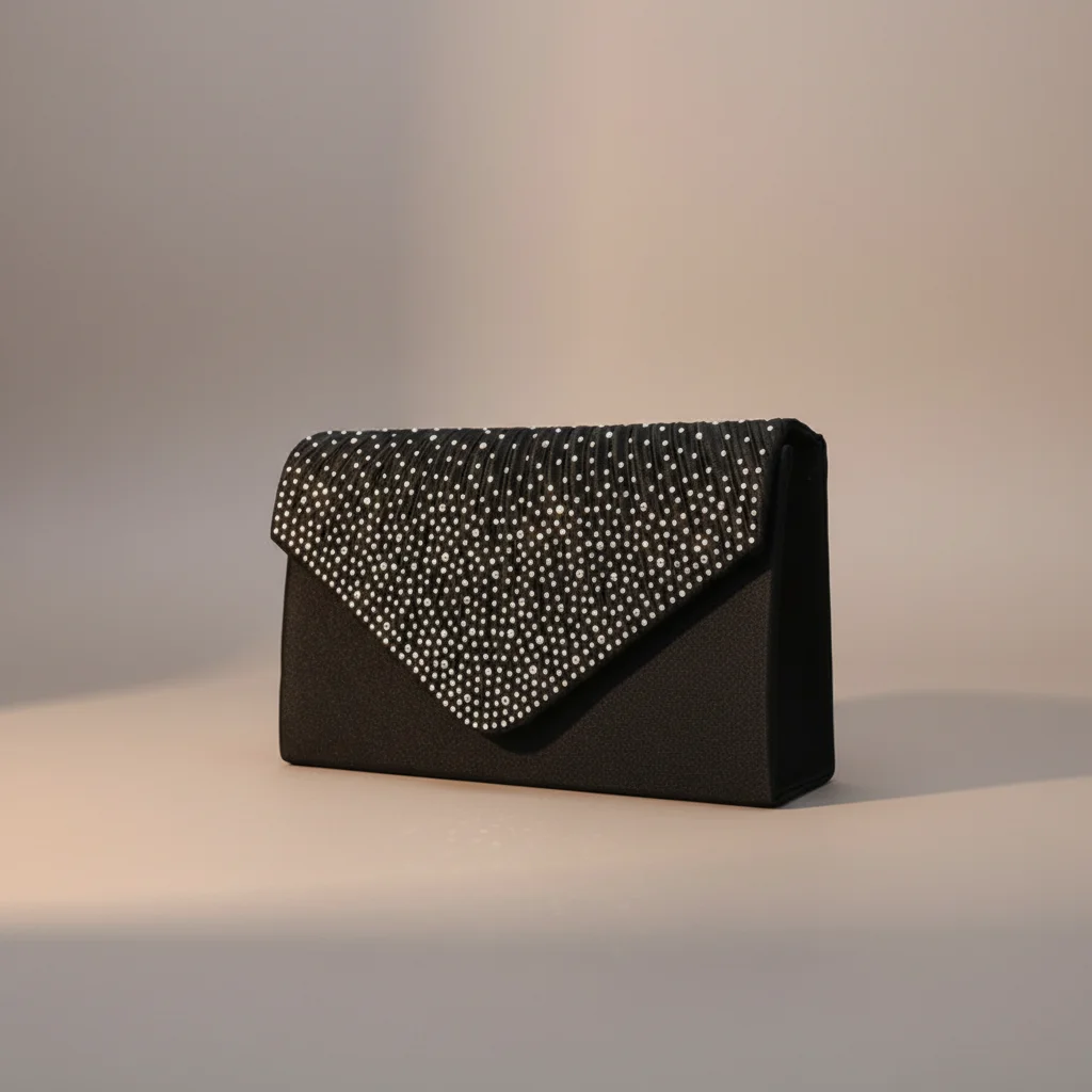 Sac chaine cérémonie compact strassé – Image 7