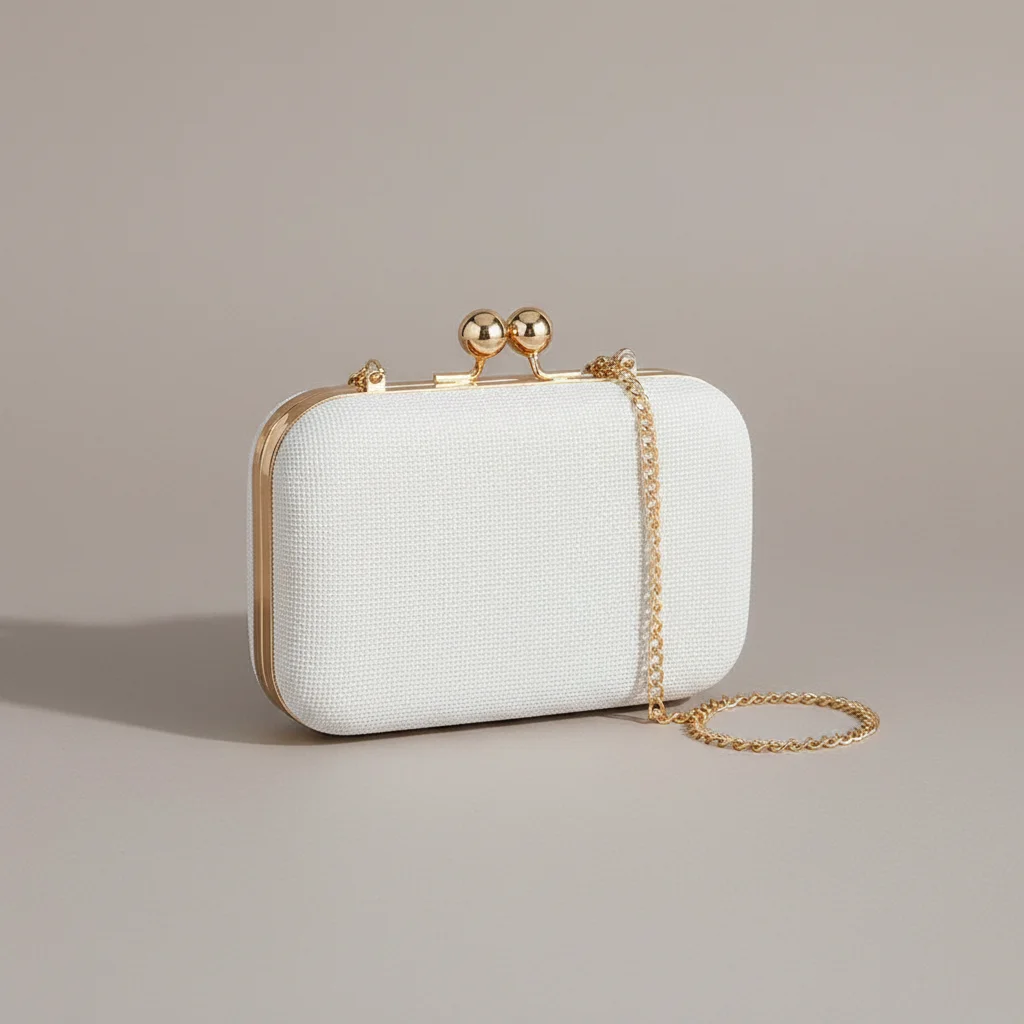 Sac chaine cérémonie tissu compact – Image 9
