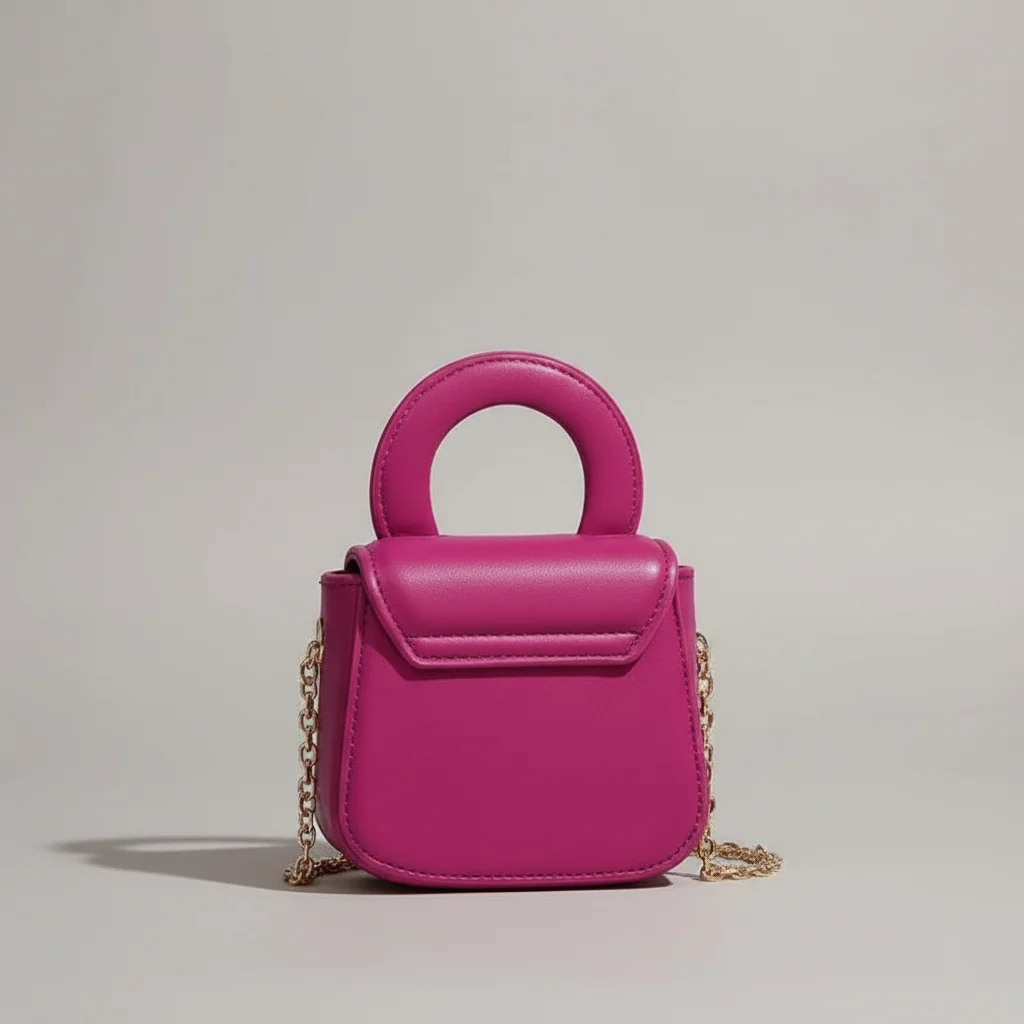 sac chaine forme cœur simili cuir compact – Image 13