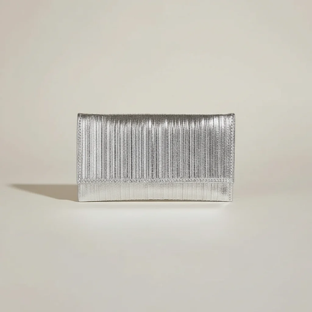 Sac chaine lycra soirée métallisé compact – Image 10