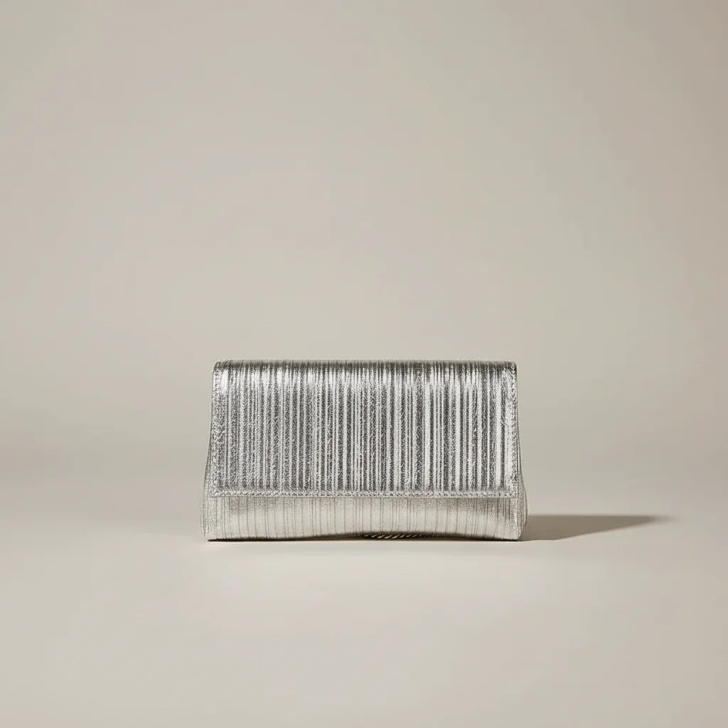 Sac chaine lycra soirée métallisé compact – Image 12