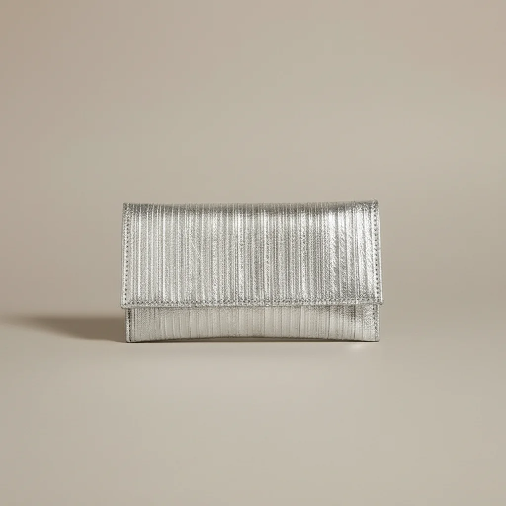 Sac chaine lycra soirée métallisé compact – Image 7