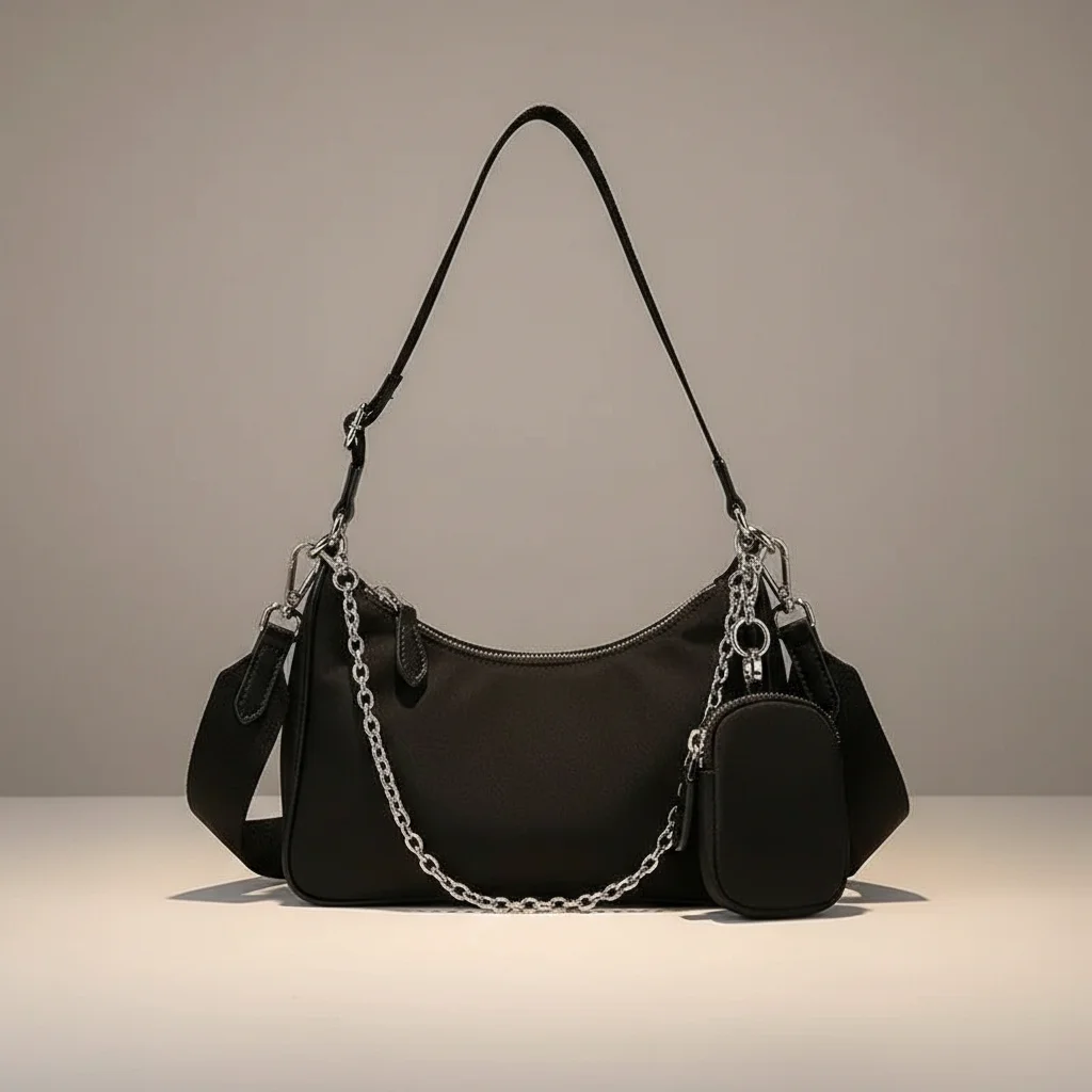 sac chaine nylon quotidien imperméable