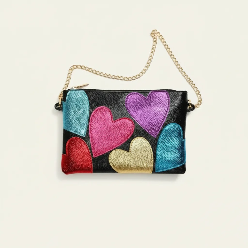 sac chaine original simili cuir multicolore – Image 3