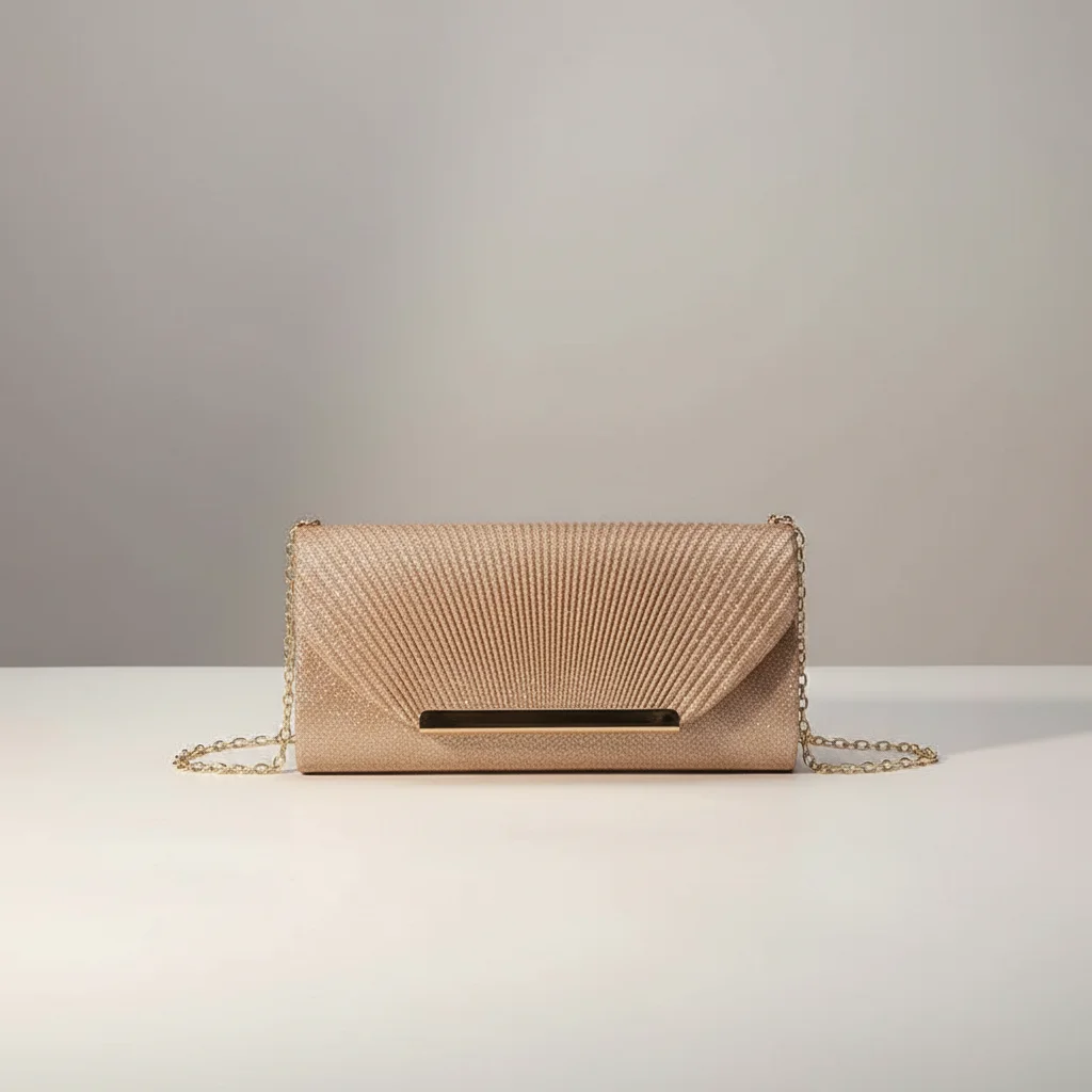 sac chaine polyester soirée pailleté – Image 2