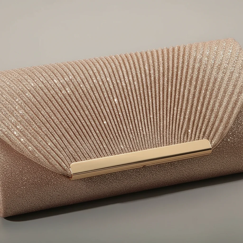 sac chaine polyester soirée pailleté – Image 4