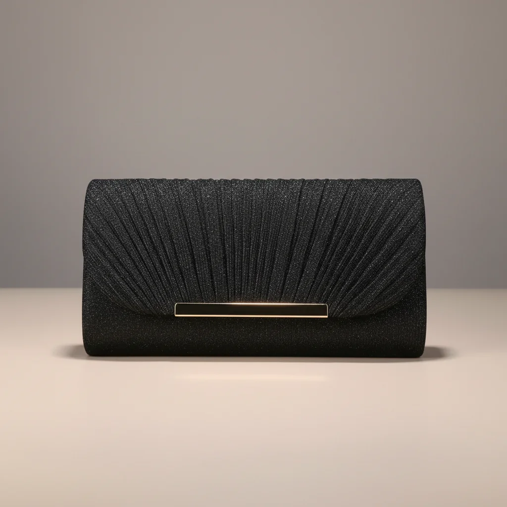 sac chaine polyester soirée pailleté – Image 7