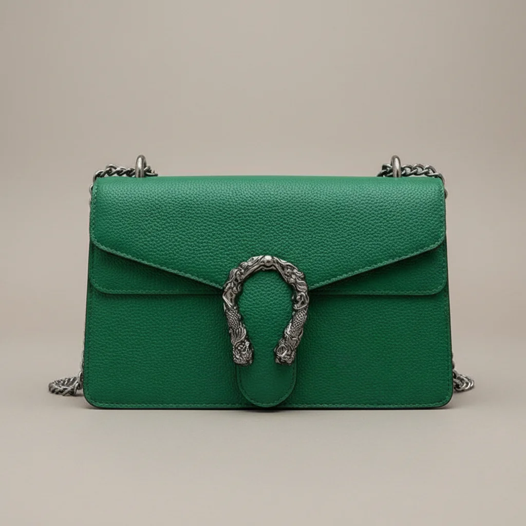 sac chaine rectangulaire pu élégant