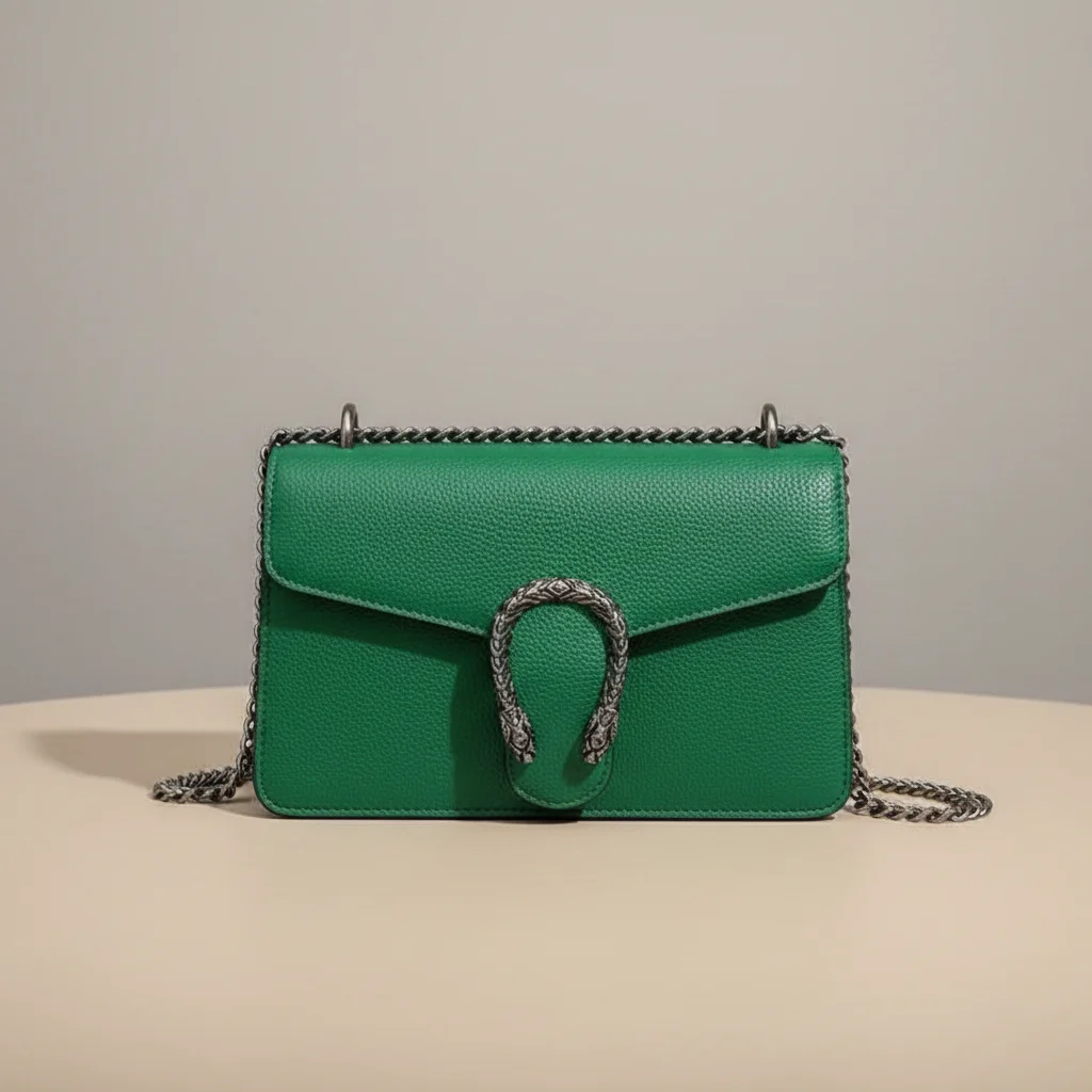 sac chaine rectangulaire pu élégant – Image 3