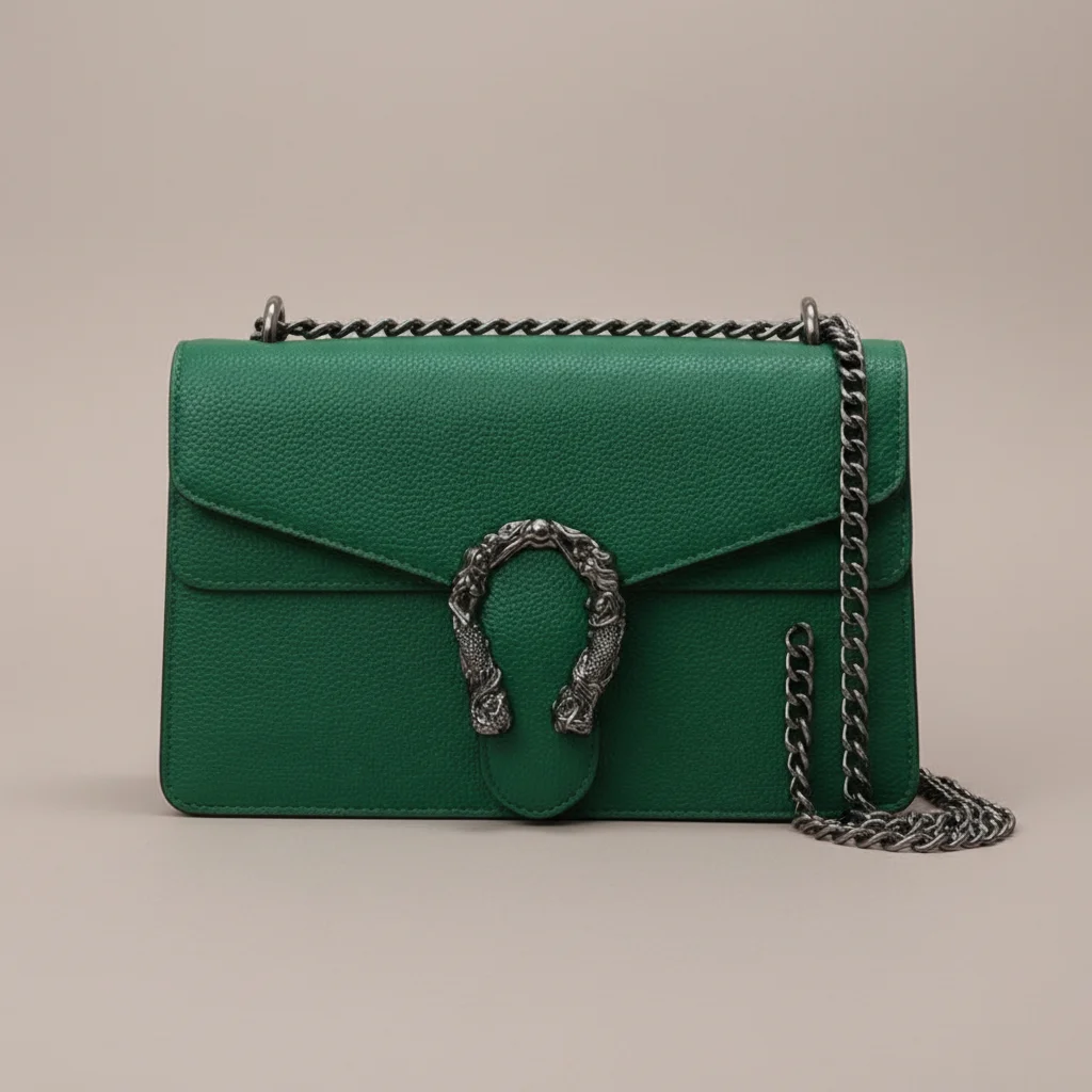 sac chaine rectangulaire pu élégant – Image 4