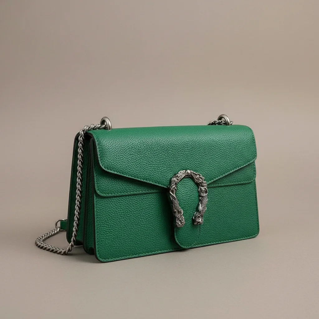 sac chaine rectangulaire pu élégant – Image 7