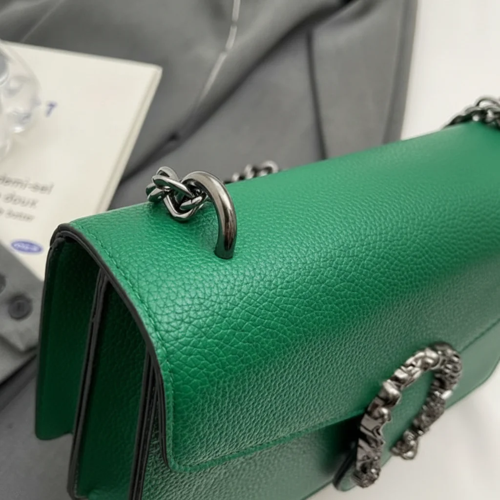 sac chaine rectangulaire pu élégant – Image 9