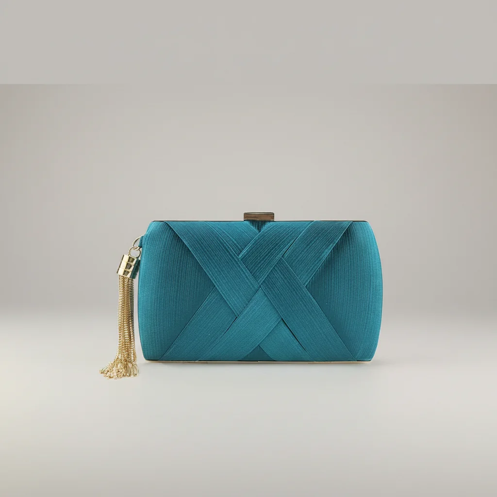 Sac chaine satin soirée compact – Image 6