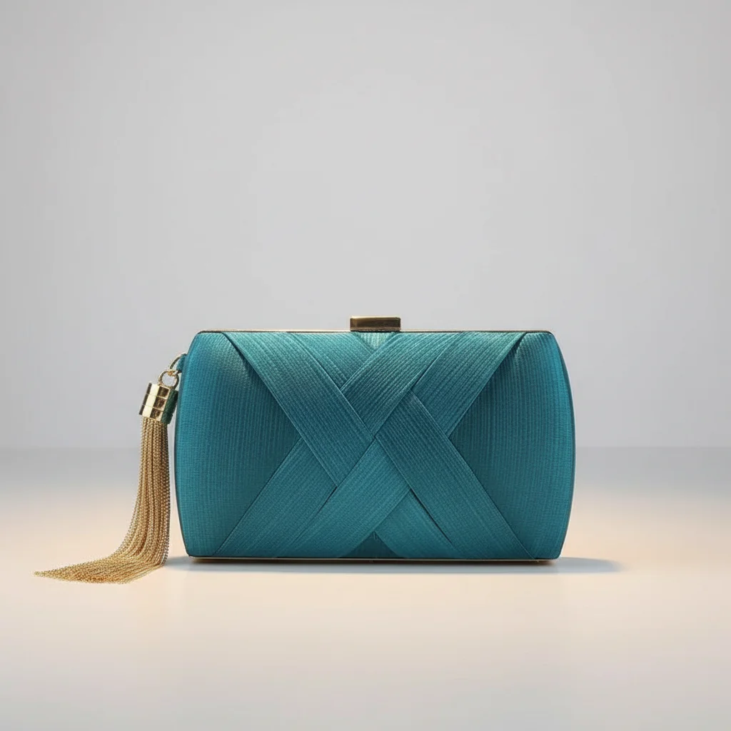Sac chaine satin soirée compact – Image 7