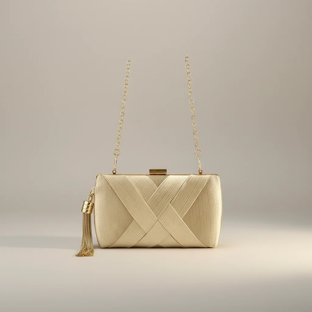 Sac chaine satin soirée compact – Image 8