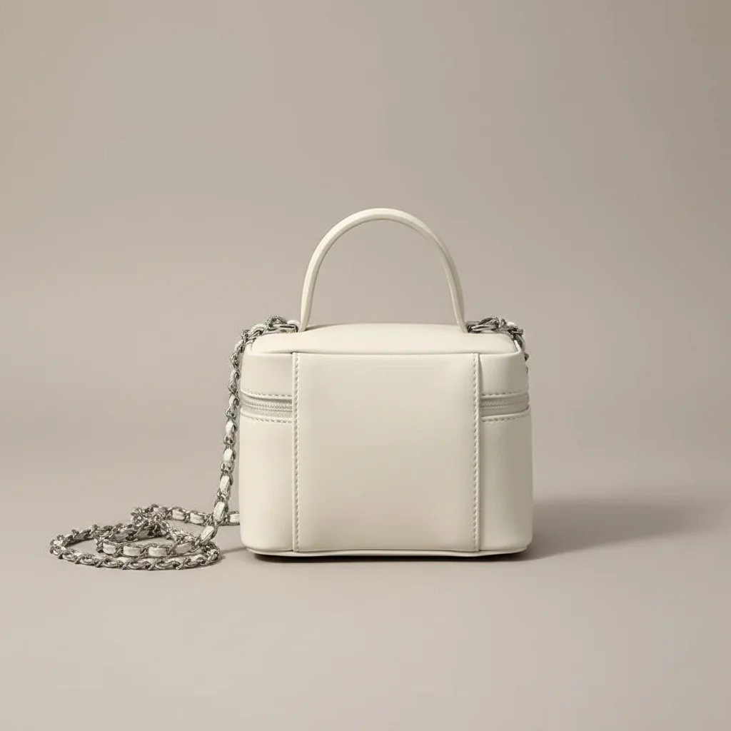 Sac chaine simili cuir format boîte – Image 16