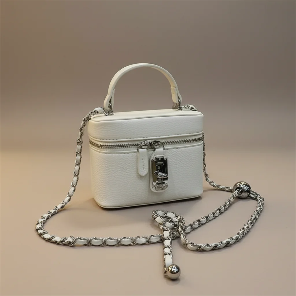 Sac chaine simili cuir format boîte – Image 19