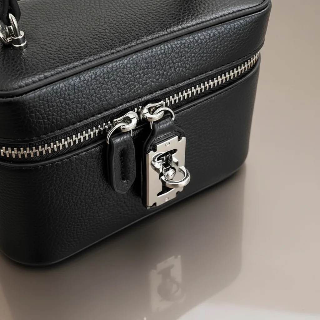Sac chaine simili cuir format boîte – Image 4