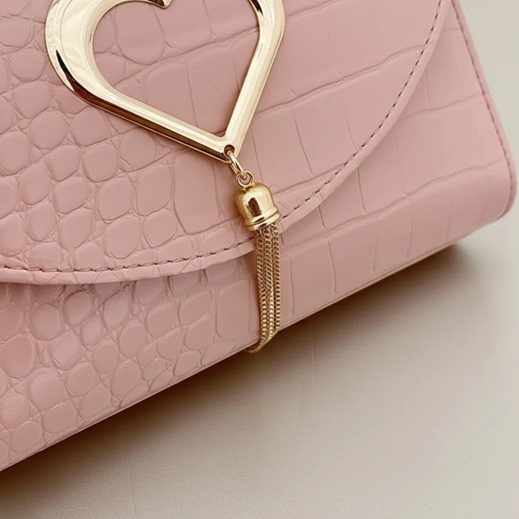 sac chaine simili cuir mariage compact – Image 10