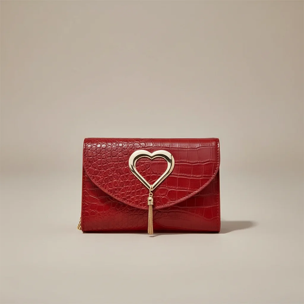 sac chaine simili cuir mariage compact – Image 11