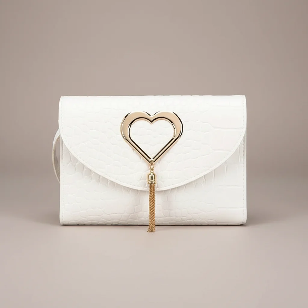 sac chaine simili cuir mariage compact – Image 13