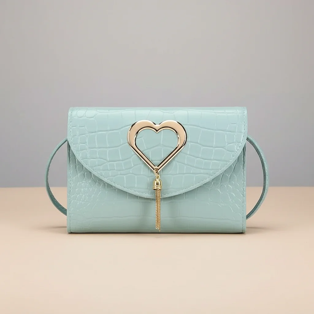 sac chaine simili cuir mariage compact – Image 15