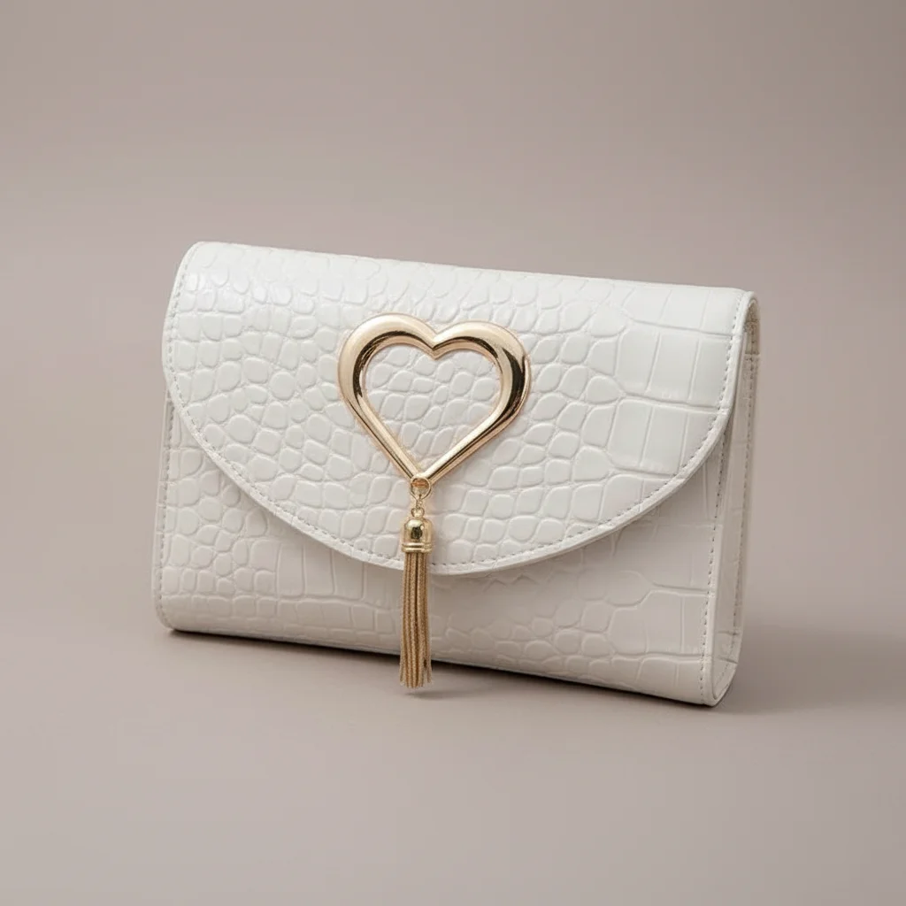 sac chaine simili cuir mariage compact – Image 4