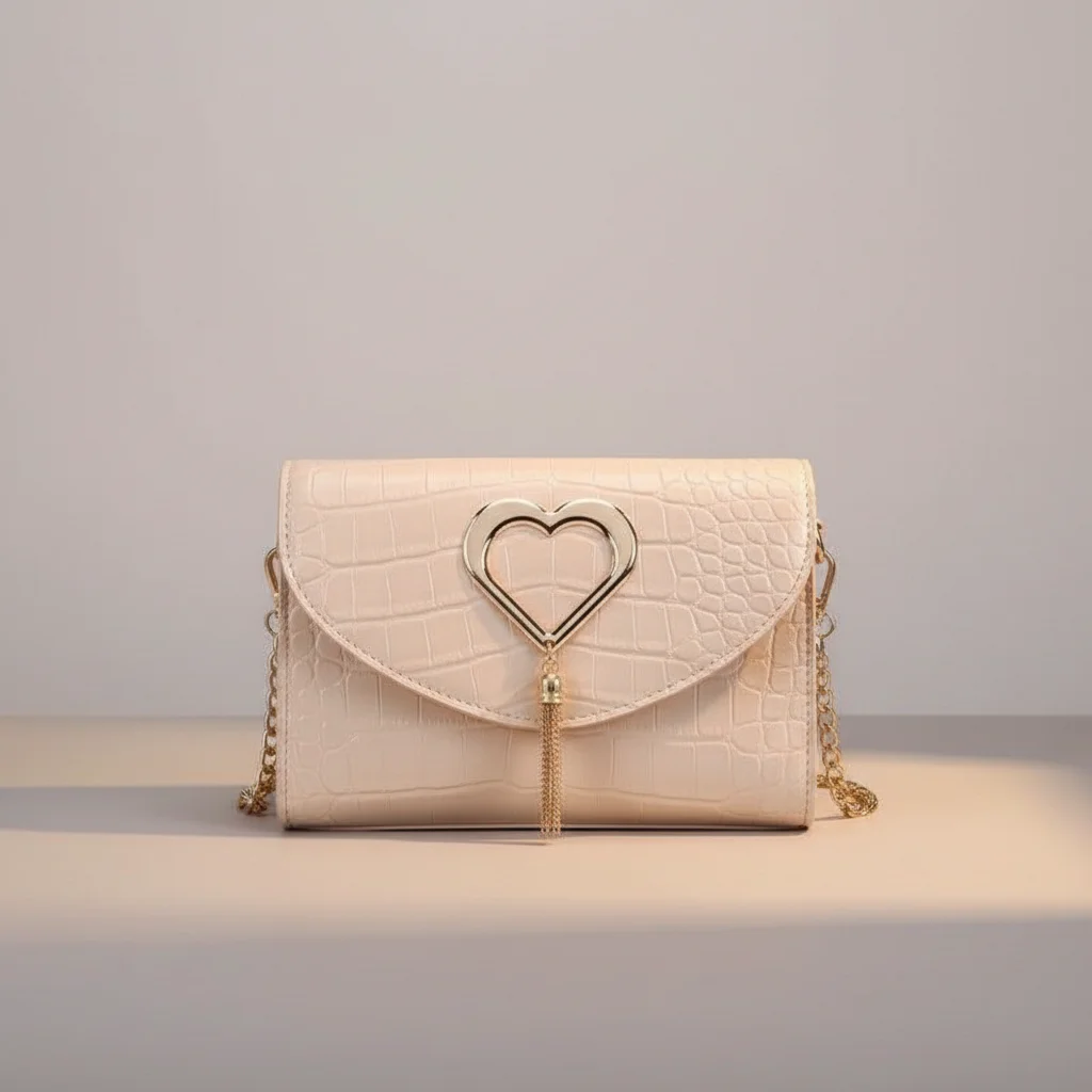 sac chaine simili cuir mariage compact – Image 8