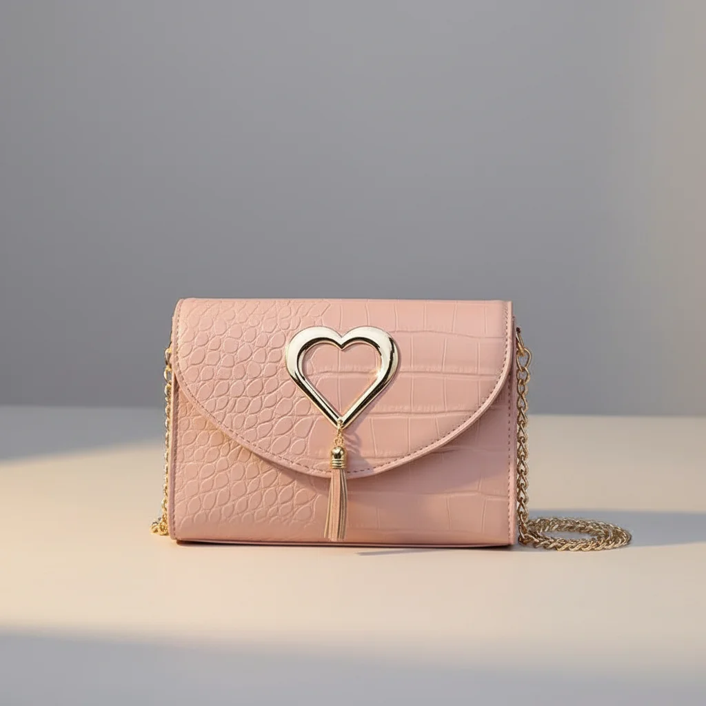 sac chaine simili cuir mariage compact – Image 9