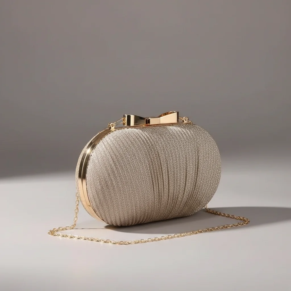 sac chaine soirée compact scintillant – Image 2