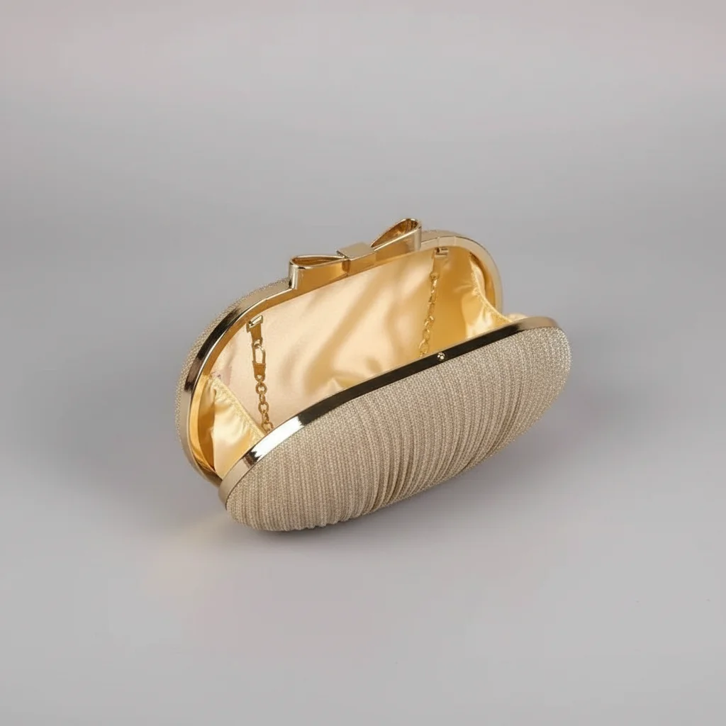 sac chaine soirée compact scintillant – Image 3