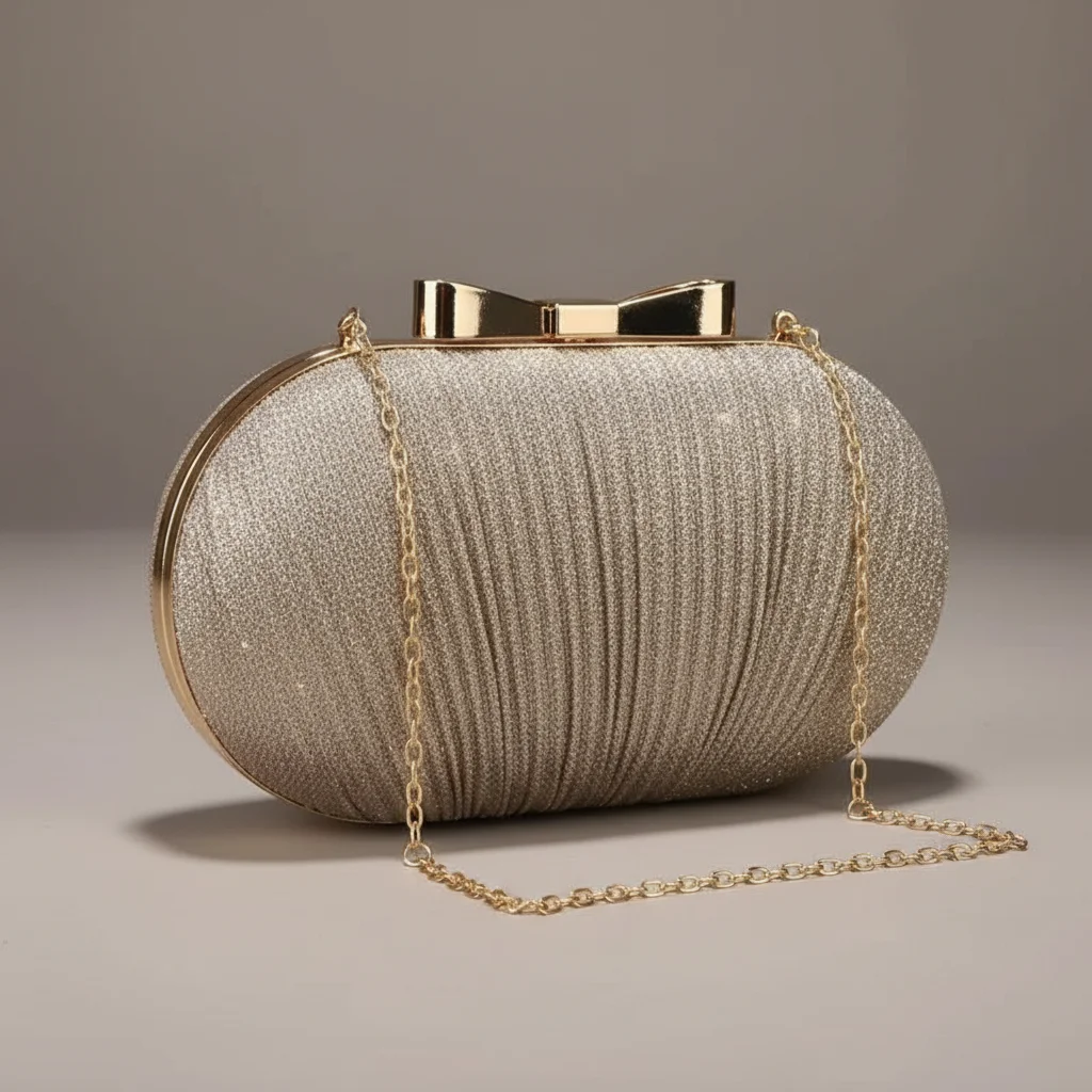 sac chaine soirée compact scintillant – Image 4