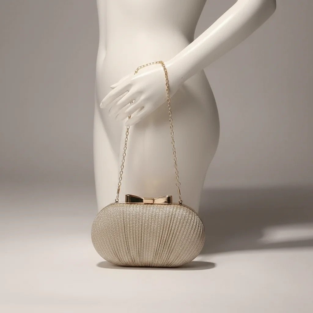 sac chaine soirée compact scintillant – Image 5