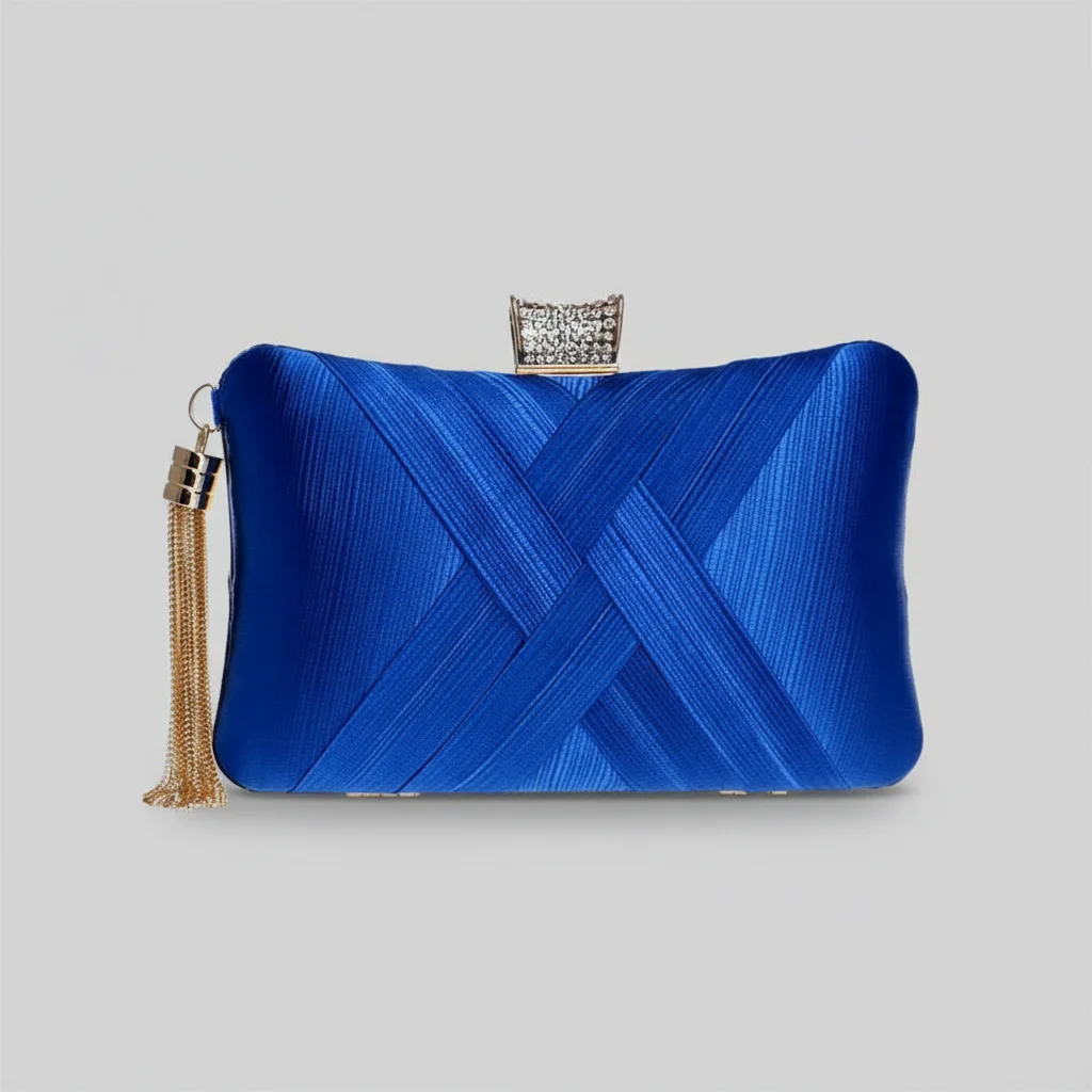 Sac chaine soirée satin élégant – Image 16