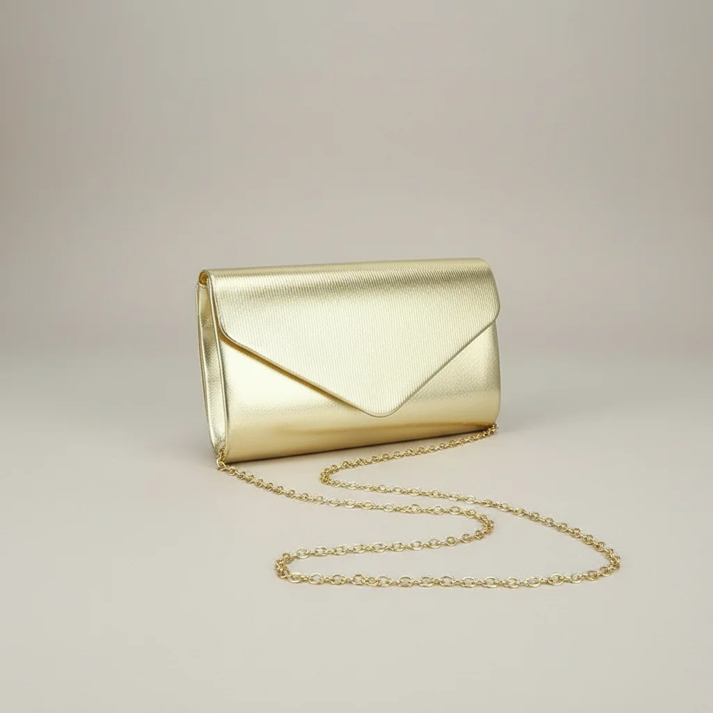 Sac chaine soirée simili cuir élégant – Image 11
