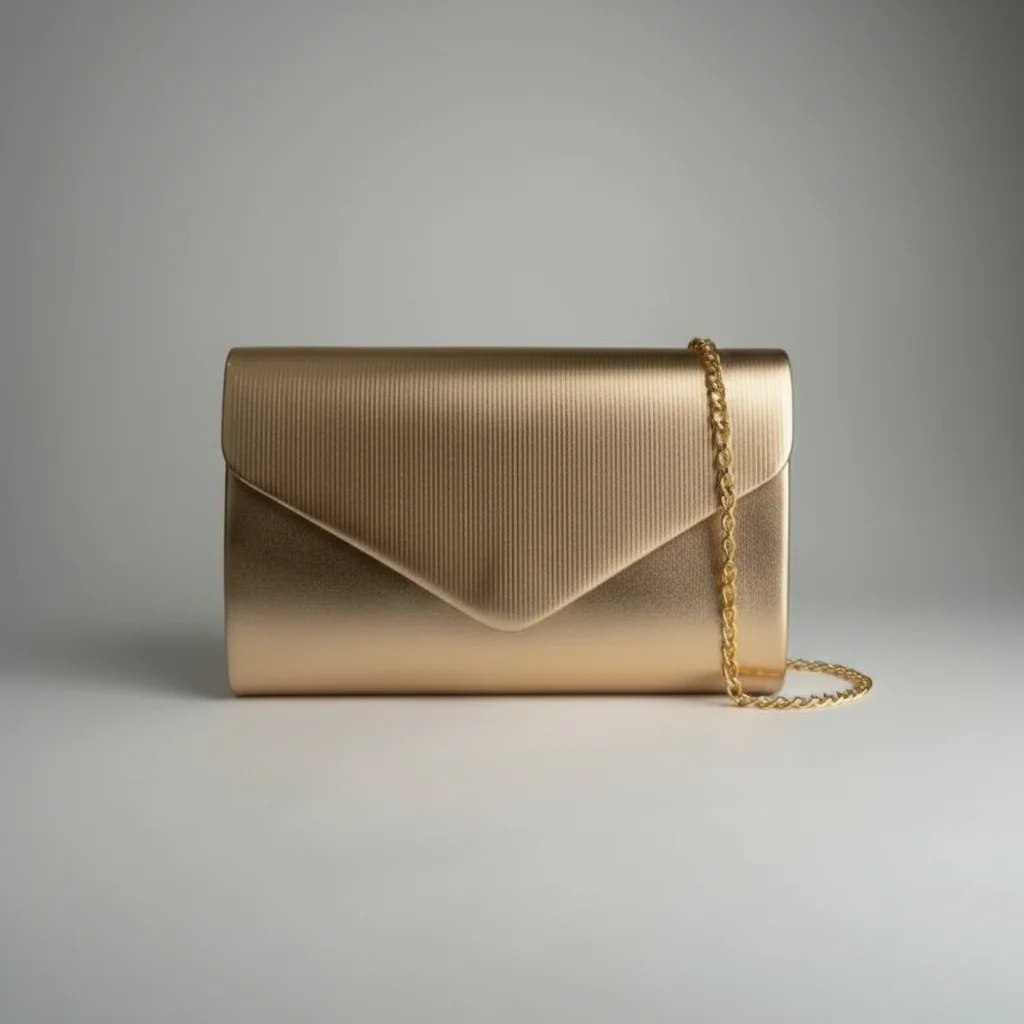 Sac chaine soirée simili cuir élégant – Image 3
