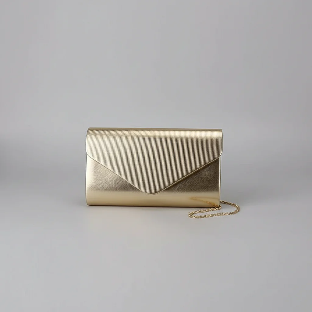Sac chaine soirée simili cuir élégant – Image 8