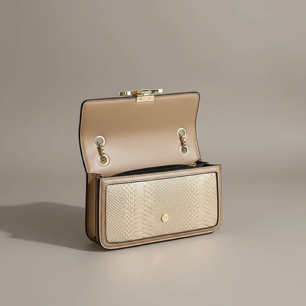 Sac chaine baguette simili cuir abeille – Image 11