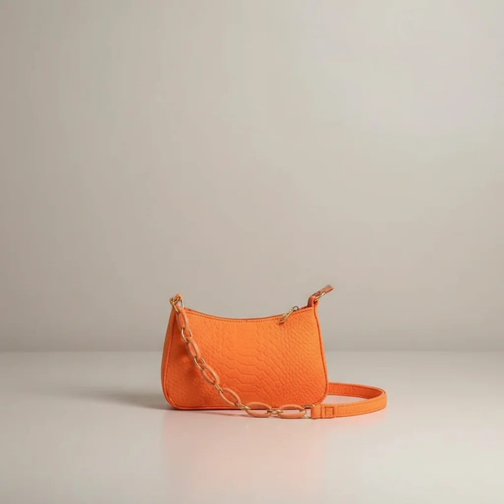 sac chaine baguette tissu compact tendance – Image 19