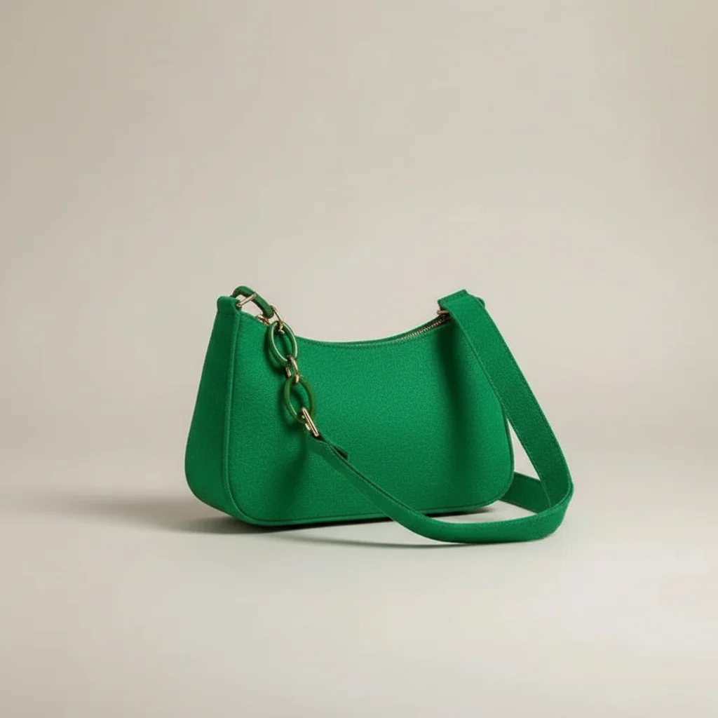 sac chaine baguette tissu compact tendance – Image 21