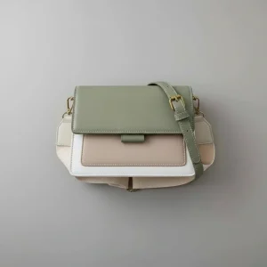 Sac chaine bandoulière simili cuir élégant
