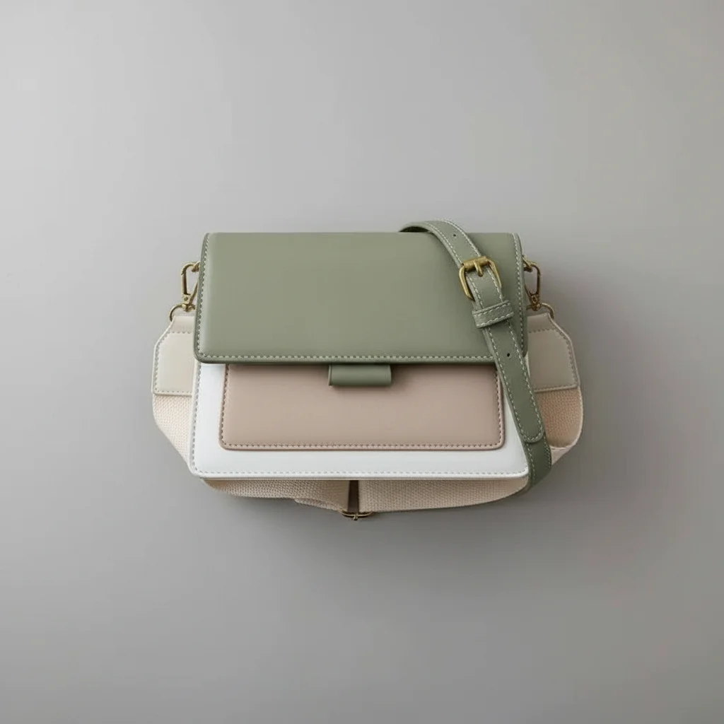 Sac chaine bandoulière simili cuir élégant