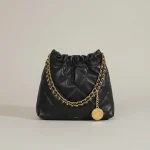 Sac chaine bourse simili cuir matelassé