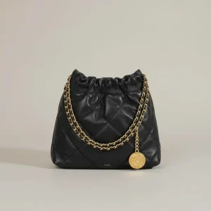 Sac chaine bourse simili cuir matelassé
