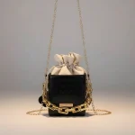 Sac chaine bourse simili cuir tendance