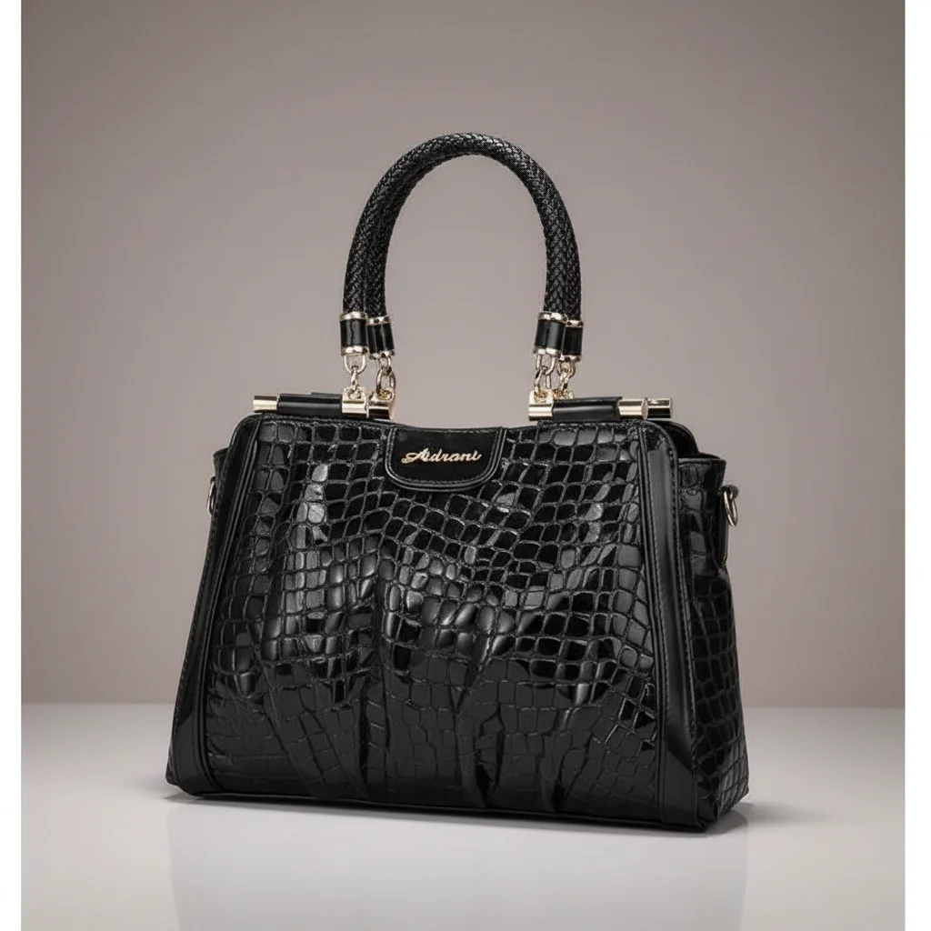 sac chaine cuir femme business 30cm – Image 2