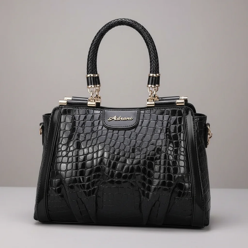 sac chaine cuir femme business 30cm – Image 4
