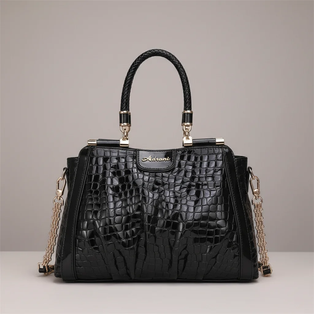 sac chaine cuir femme business 30cm – Image 6